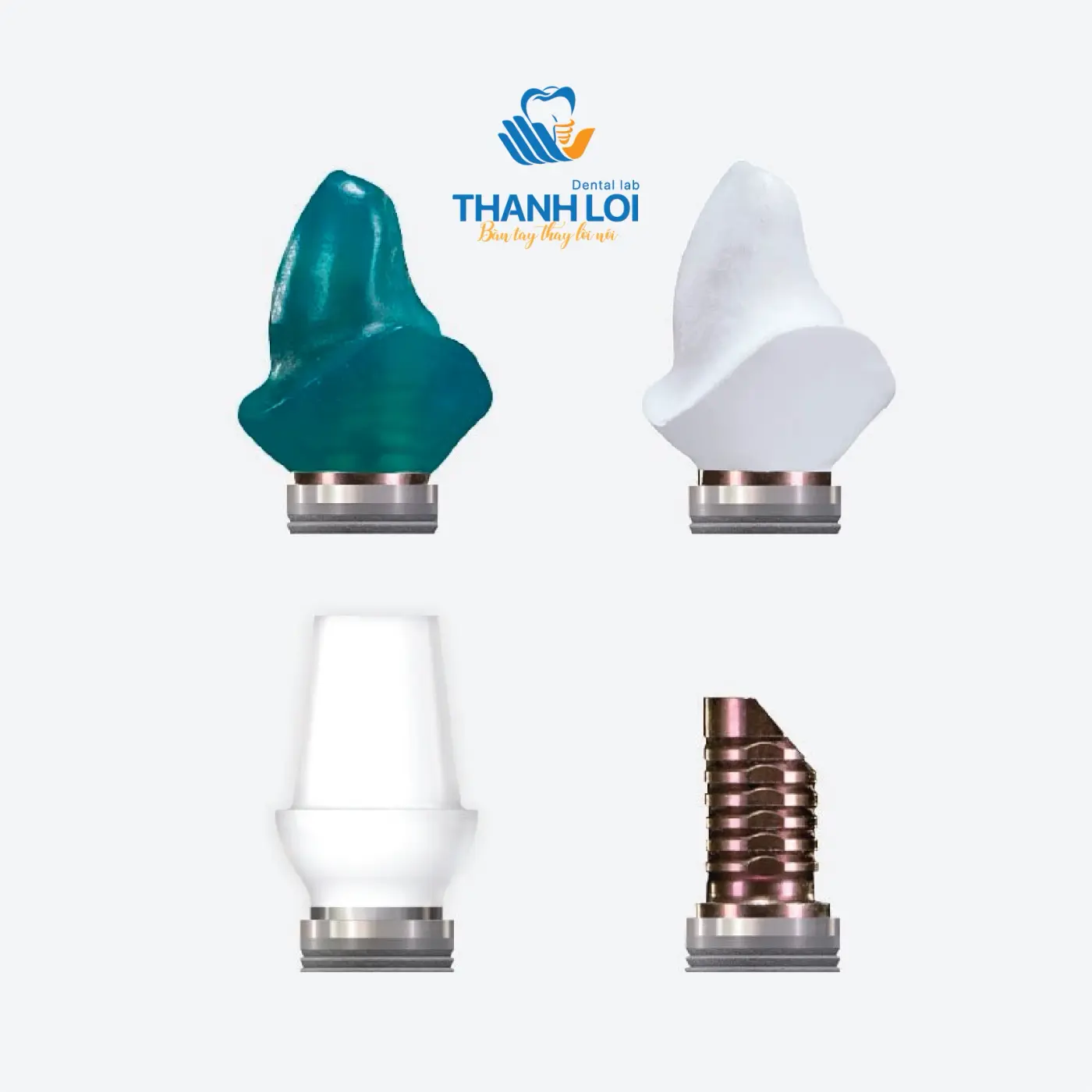 Abutment Zirconia và Titan